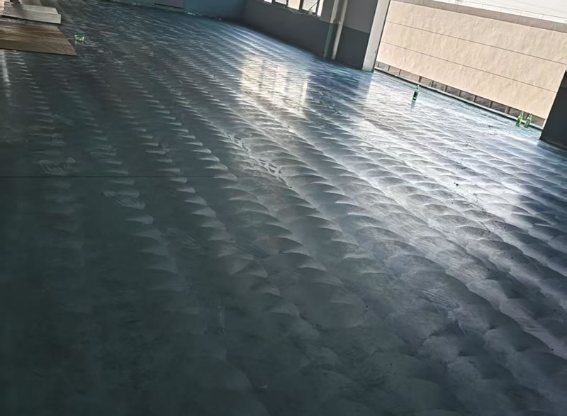 环氧地坪施工现场