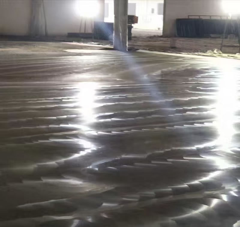 工厂环氧地坪施工现场